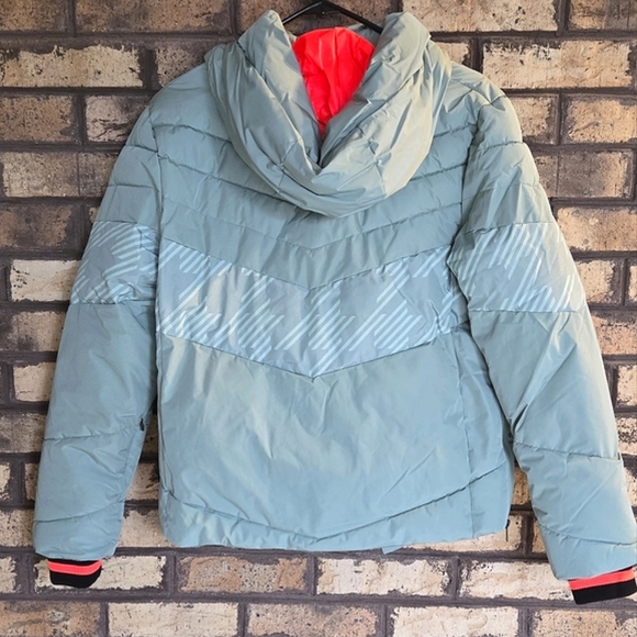 Cc - NWT Killtec houndstooth logo puffer ski jacket - Picture 3 of 14